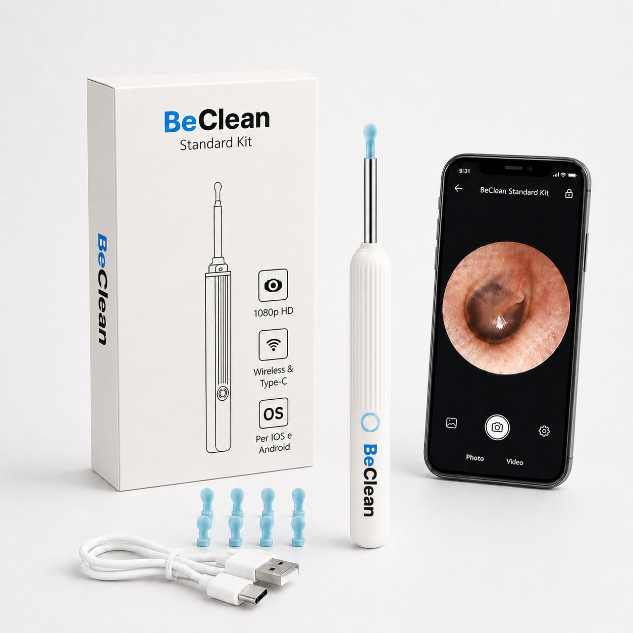 BeClean View - Pulizia Auricolare Guidata