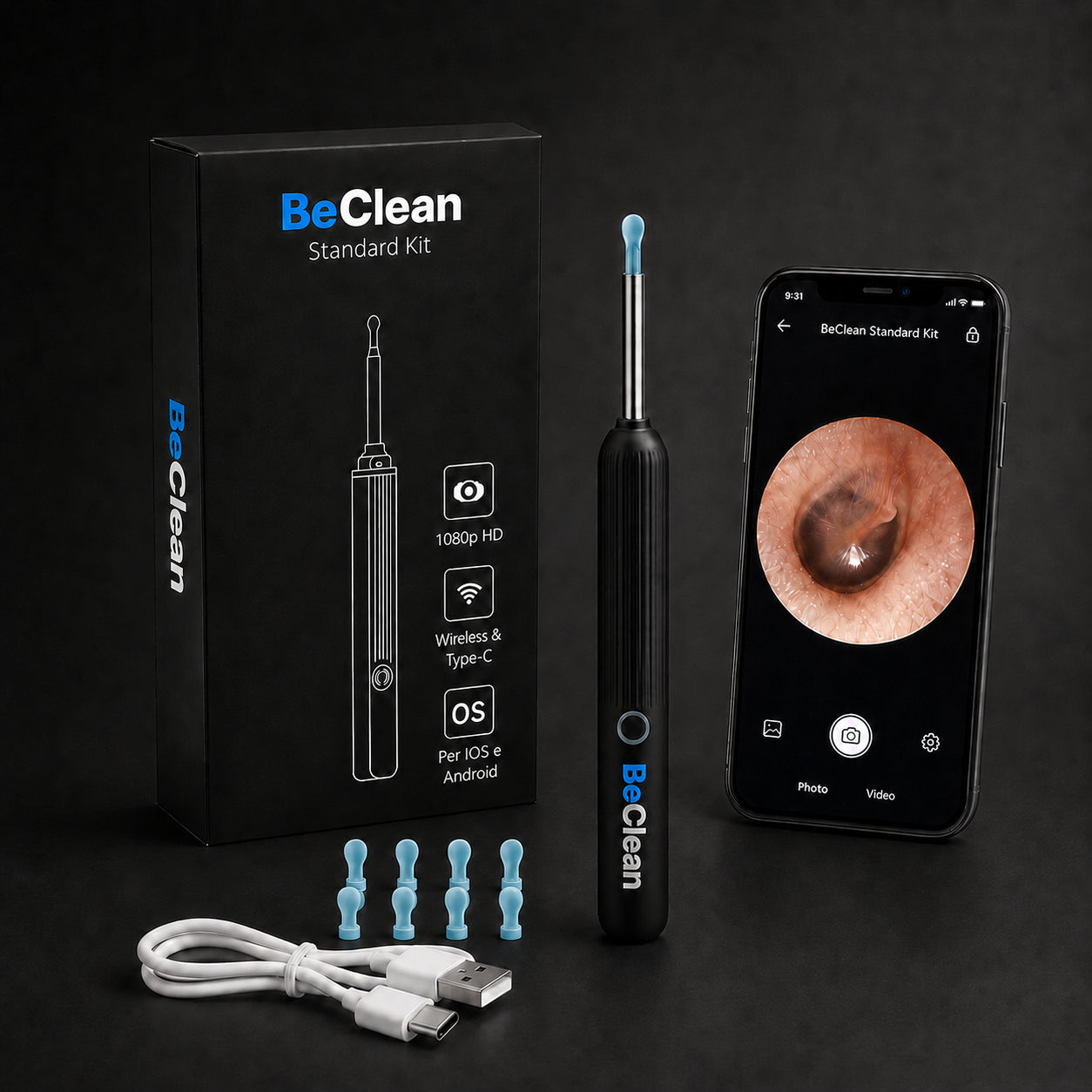 BeClean View - Pulizia Auricolare Guidata