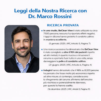 BeClean View - Per una pulizia auricolare consapevole